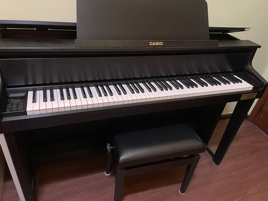 4.3k real wood keys Casio GP300 Hybrid Digital Piano better than