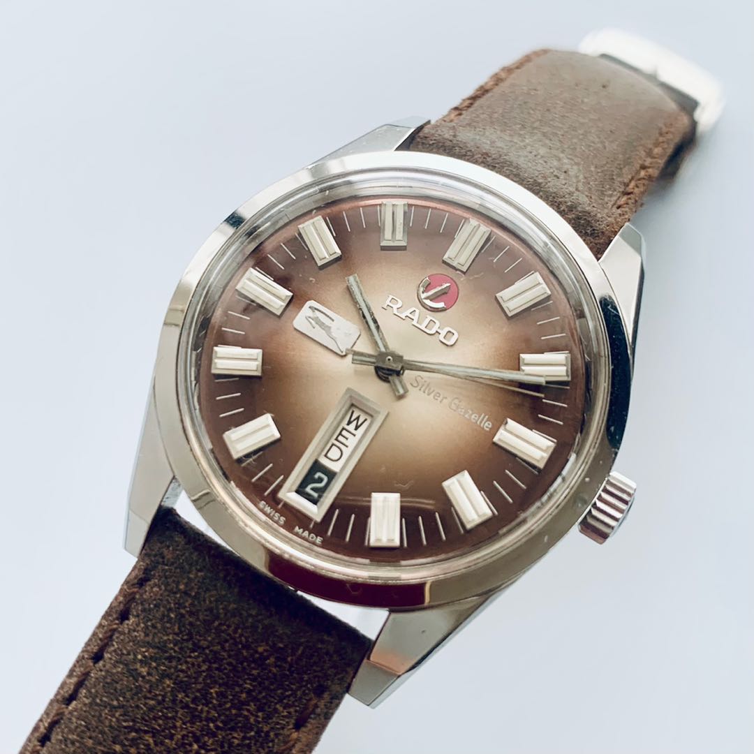 Rado silver deals gazelle