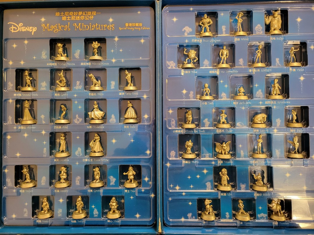 7 11 迪士尼迷你公仔香港珍藏版全套disney Magical Miniatures 興趣及遊戲 玩具 遊戲類 Carousell