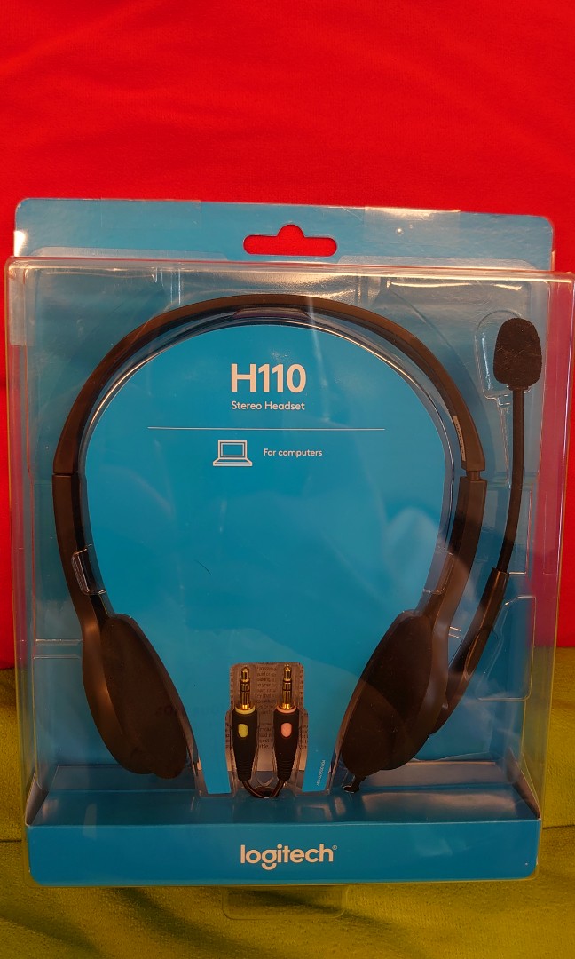 95% new) Logitech H110 Stereo Headset, 音響器材, 頭戴式/罩耳式耳機 