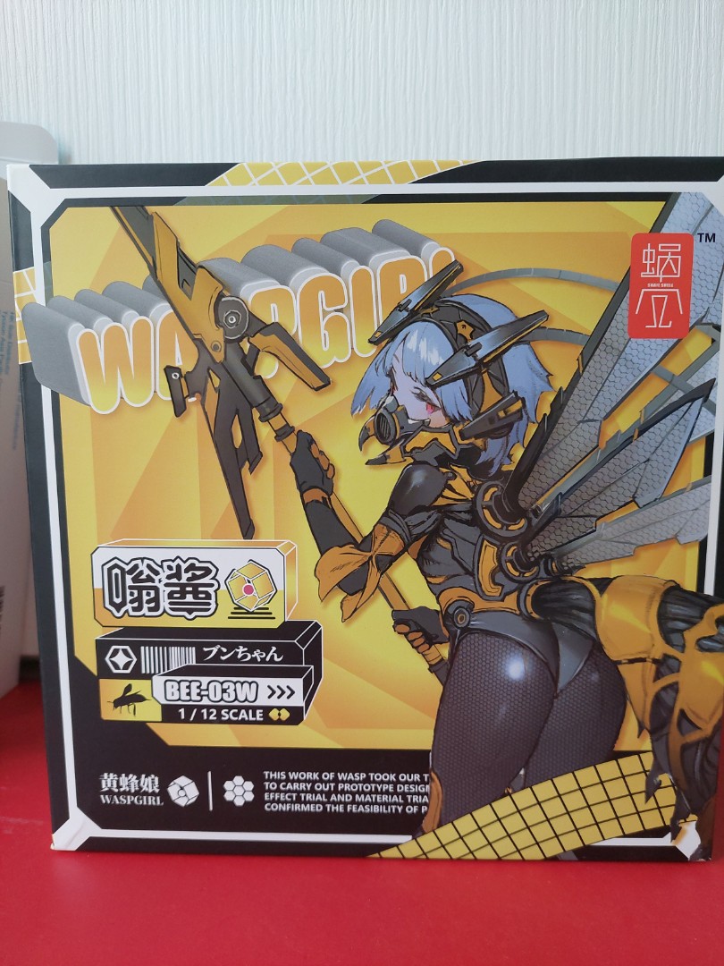 蝸之殼黃蜂娘waspgirl bee-03w 1/12機娘, 興趣及遊戲, 玩具& 遊戲類