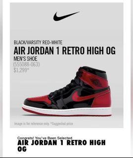 全新 Air Jordan 1 Retro High OG US9.5