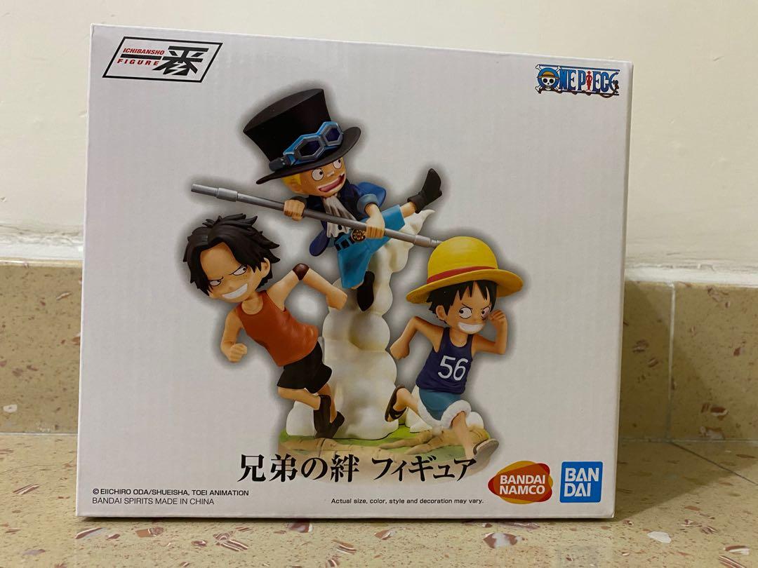全新 One Piece 一番賞兄弟之絆路飛三兄弟 興趣及遊戲 玩具 遊戲類 Carousell