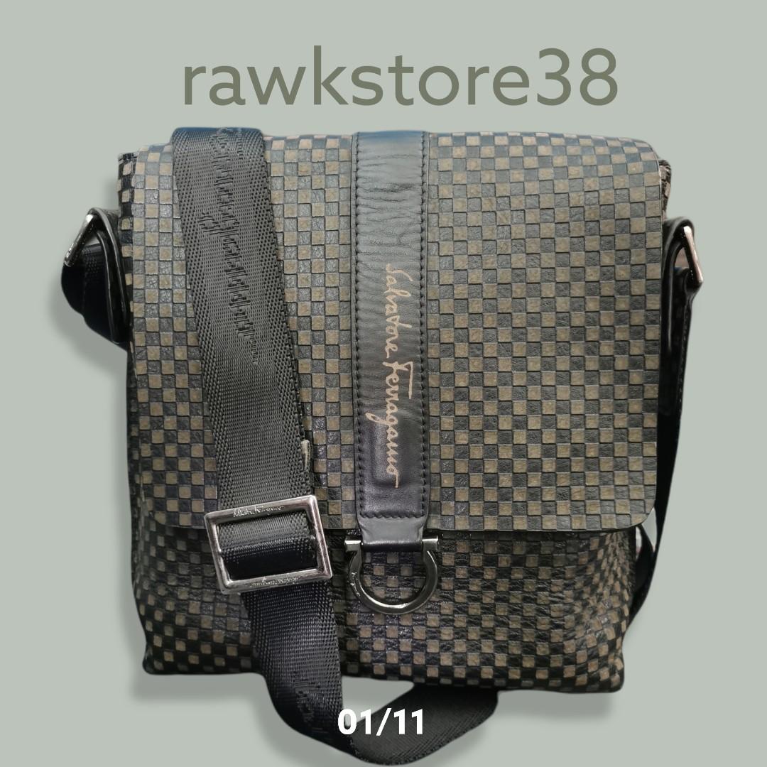 Ferragamo sling bag men's sales