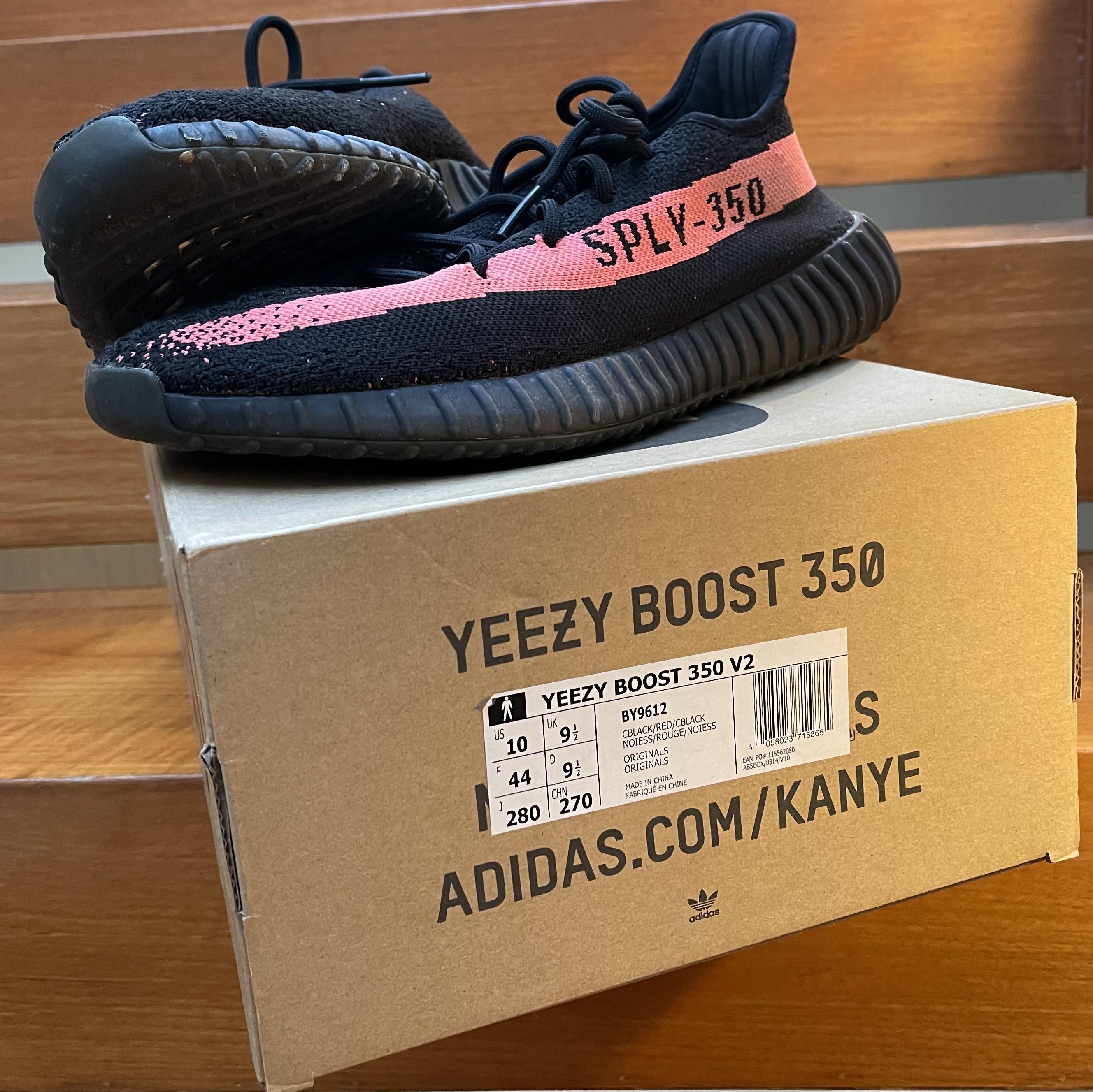 Adidas yeezy 350 discount v2 core black red