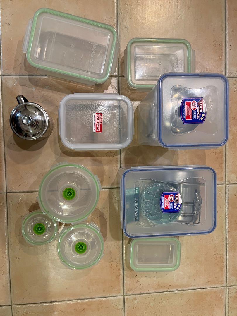 Air tight containers (lock & lock etc), Furniture & Home Living