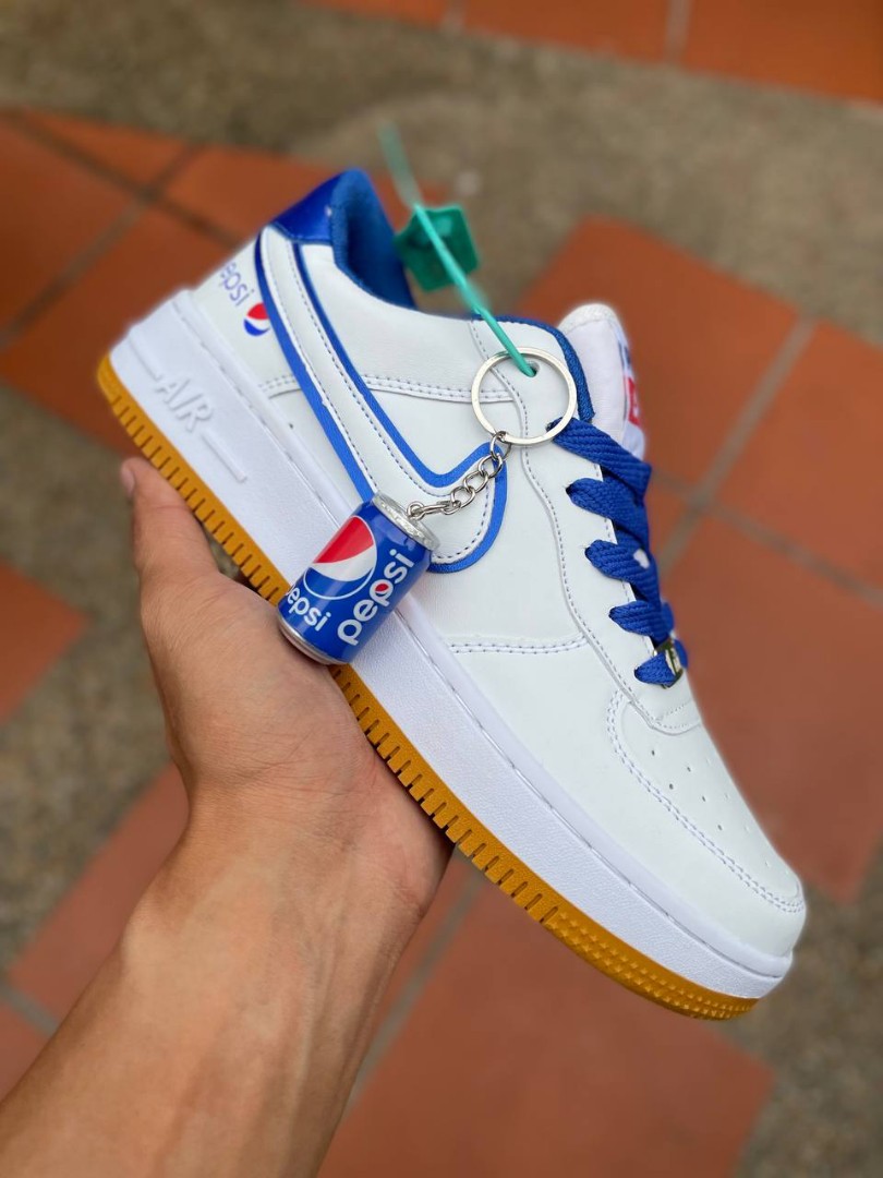 Airforce 1 PEPSI, Women's Fashion, Shoes on Carousell