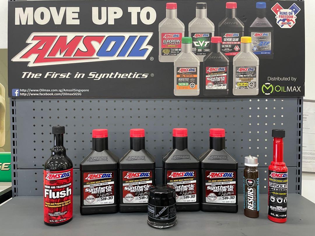 Amsoil Servicing Package (Category: General Servicing) located in Singapore. Submitted by khmautoservice (Listing ID 1136363115, Image 2). Description: 🎉🎉🎉Amsoil Promotion Service Package🎉🎉🎉 Amsoil Signature 0W20 or 5W30 or 0W40 Service Package $168 Oil Filter Replacement Amsoil Gasoline Additive Amsoil Engine Flush Resurs Engine Additive Maintenance Point Check Rotate and Balance Tyre Car Wash and Vacuum 👨‍🔧 Servicing and Repair 👨‍🔧 Co