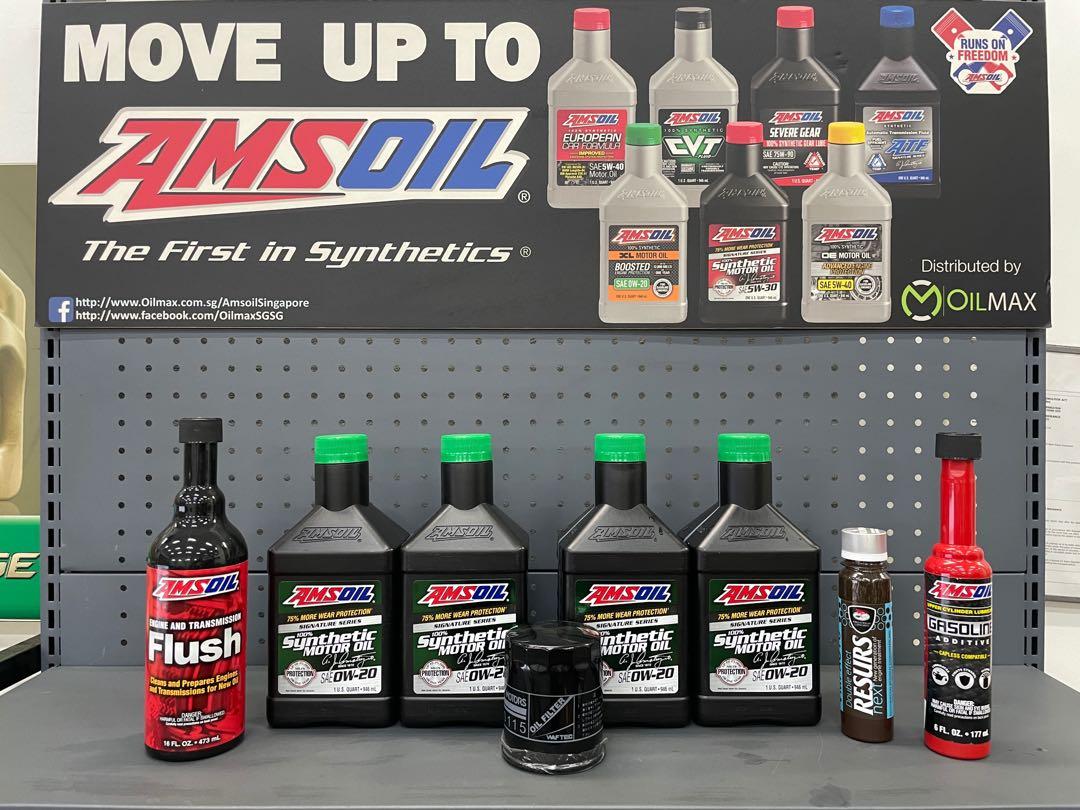 Amsoil Servicing Package (Category: General Servicing) located in Singapore. Submitted by khmautoservice (Listing ID 1136363115, Image 1). Description: 🎉🎉🎉Amsoil Promotion Service Package🎉🎉🎉 Amsoil Signature 0W20 or 5W30 or 0W40 Service Package $168 Oil Filter Replacement Amsoil Gasoline Additive Amsoil Engine Flush Resurs Engine Additive Maintenance Point Check Rotate and Balance Tyre Car Wash and Vacuum 👨‍🔧 Servicing and Repair 👨‍🔧 Co