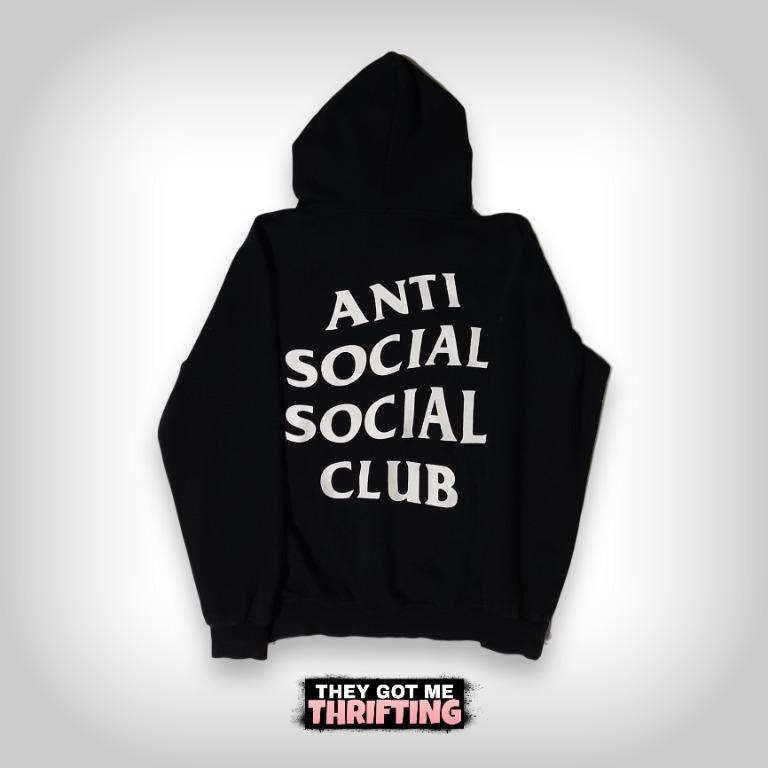 ANTI SOCIAL SOCIAL CLUB ASSC HOODIE Men s Fashion Tops Sets