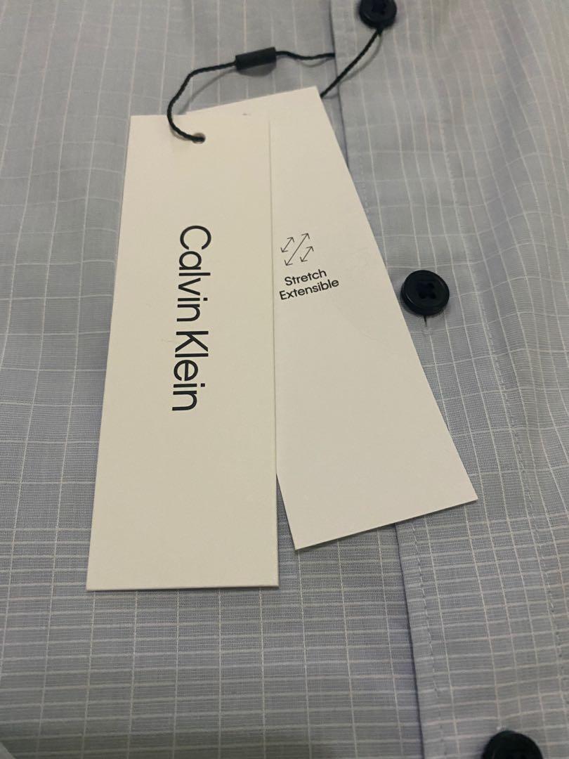 Authentic Calvin Klein Formal Long Sleeve Shirt Men (brand new with tag),  Men's Fashion, Tops & Sets, Formal Shirts on Carousell
