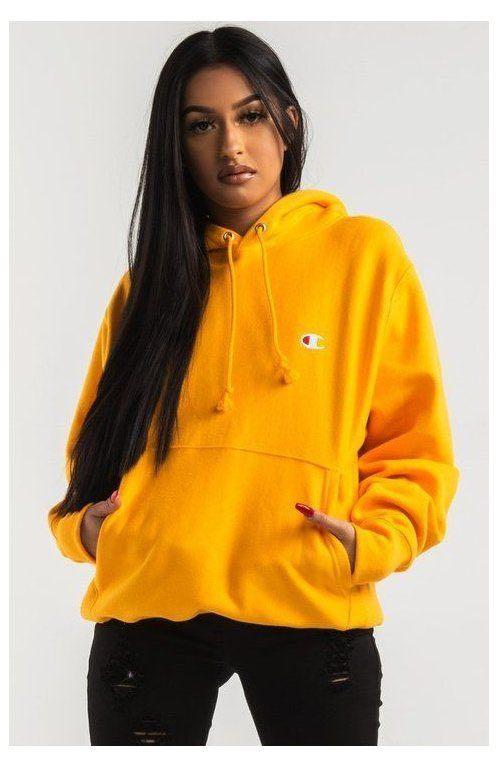 Huisje Speciaal Aanzienlijk authentic yellow champion hoodie, Women's Fashion, Coats, Jackets and  Outerwear on Carousell