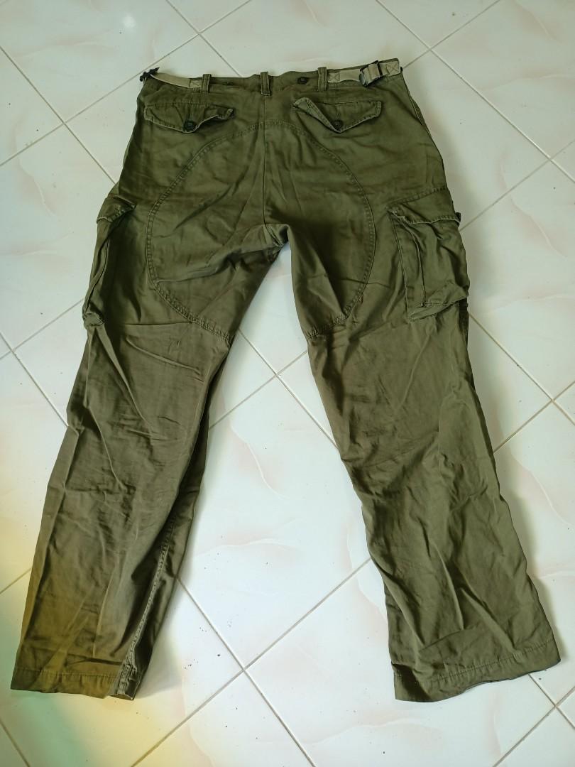 BACK NUMBER CARGO PANTS, Men's Fashion, Bottoms, Trousers on Carousell