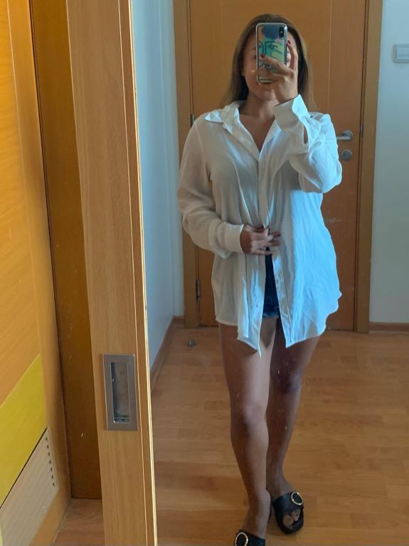 white polo beach outfit