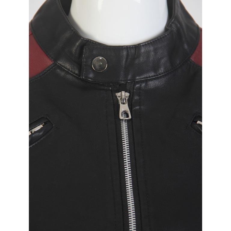 Bny leather sales jacket price