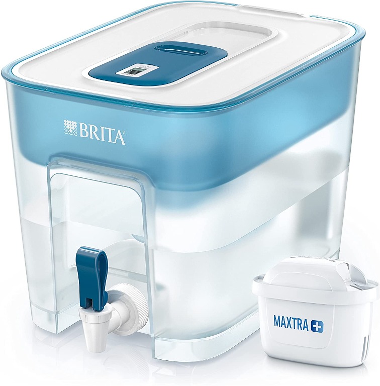 BRITA Flow XXL fridge water filter tank for reduction of chlorine