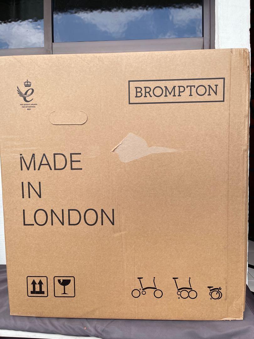 Brompton Bike Carton Box, Furniture & Home Living, Home Improvement