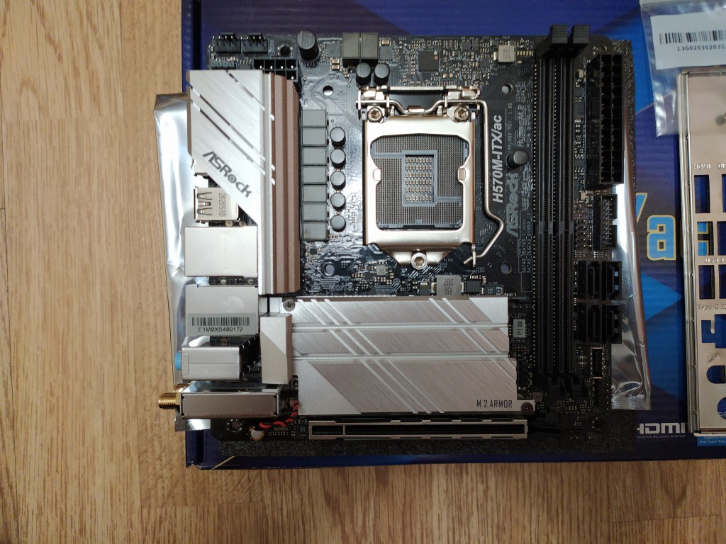4個まで郵便OK ジャンク h570 itx asrock - PCパーツ