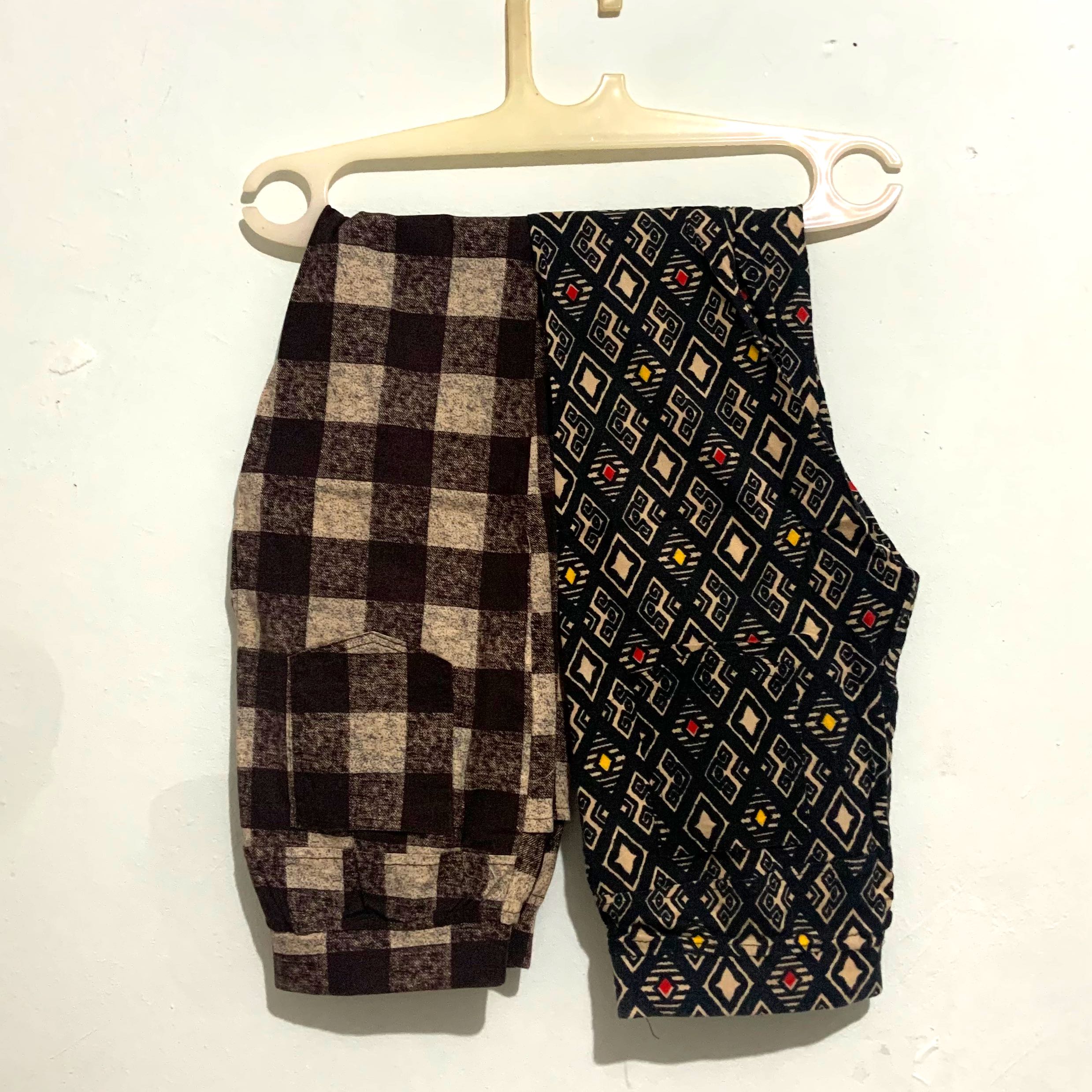 BUY 1 GET 1 PATTERN LEGGINGS, Fesyen 