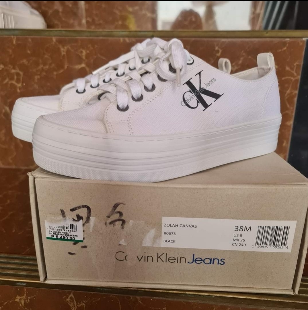 platform sneakers calvin klein