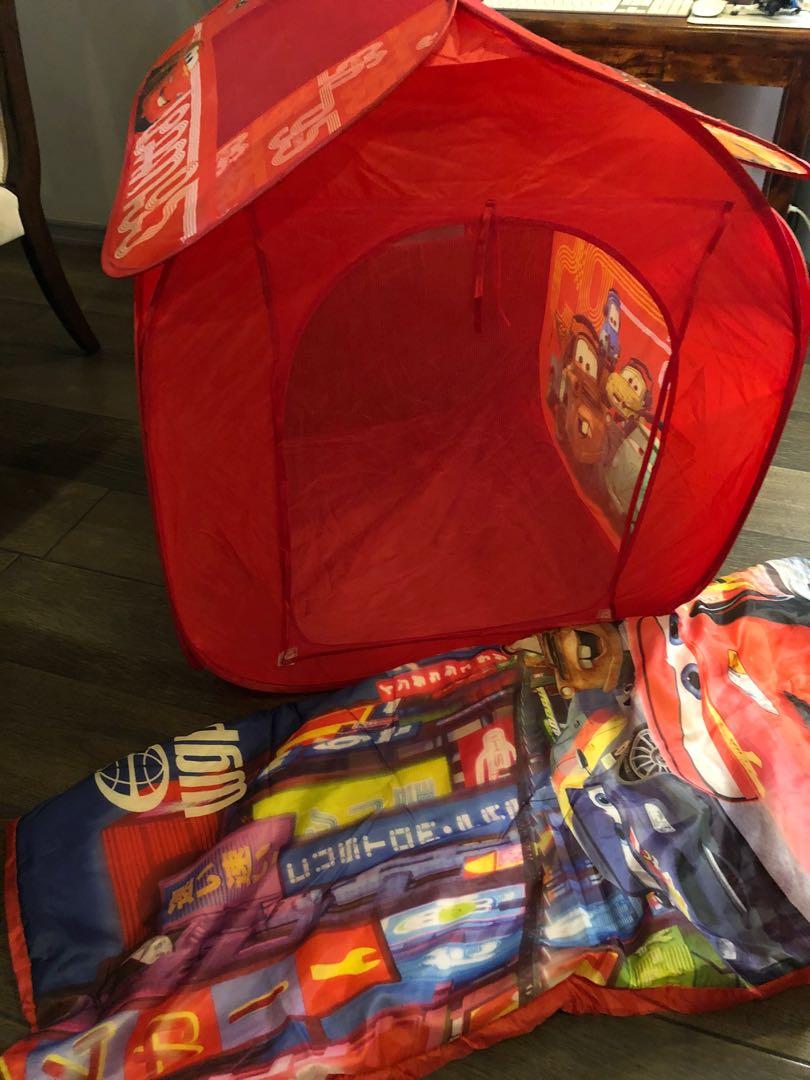 tent and sleeping bag bundle