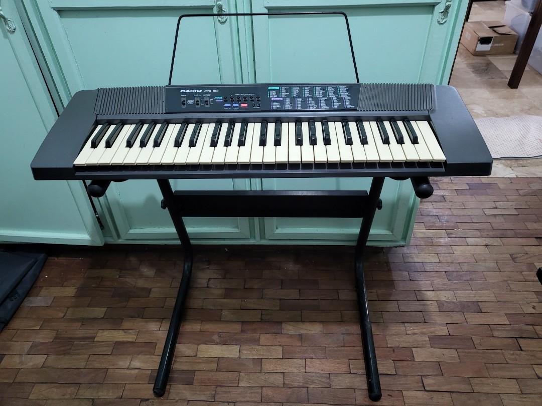 Casio CTK100 Portable Piano Keyboard, Hobbies & Toys, Music & Media
