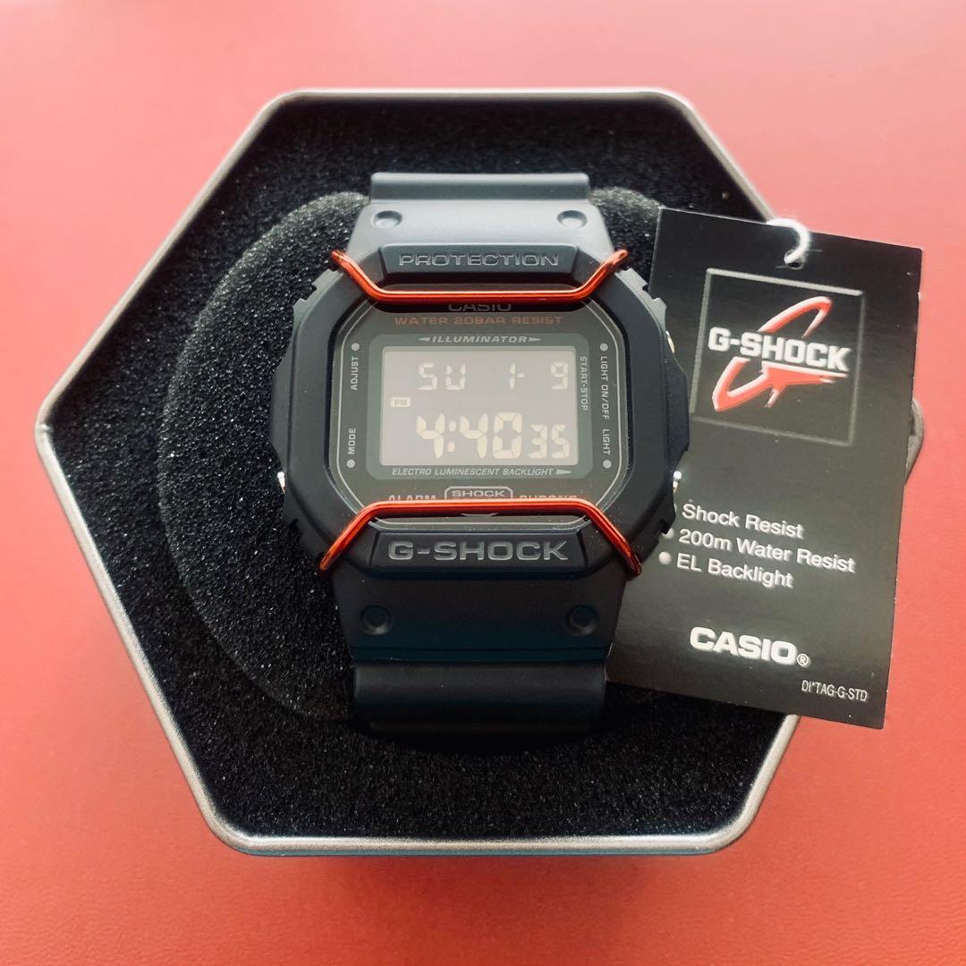 Dw5600 hotsell black red