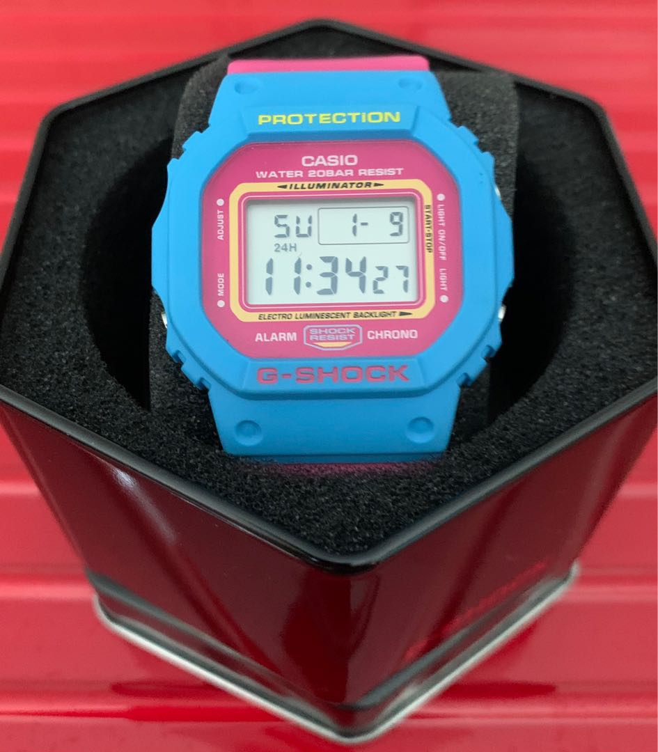 Casio G Shock DW 5600TB 4B 1983 Throwback Series