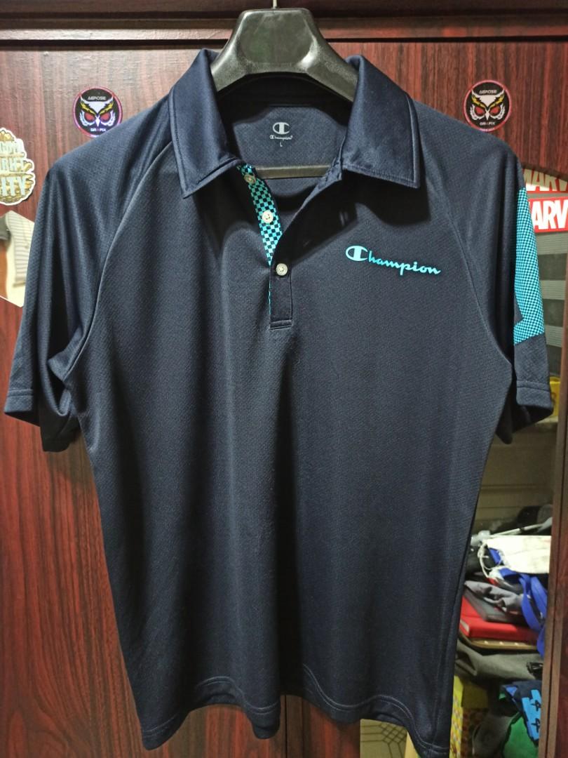 Champion dri fit polo shirts clearance