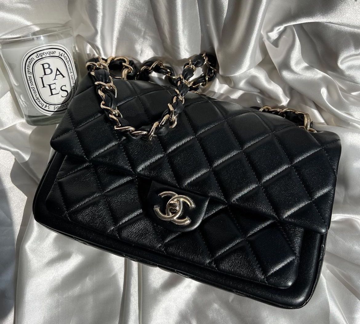 CHANEL21k新款SMALL FLAP BAG , 名牌, 手袋及銀包- Carousell