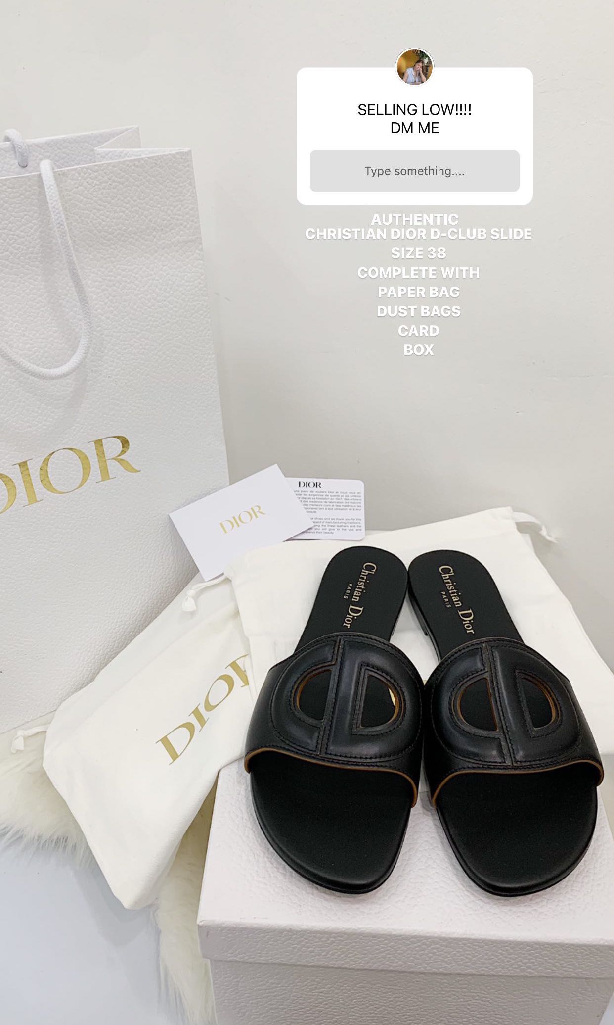 CHRISTIAN DIOR SLIDE, Luxury, Sneakers & Footwear on Carousell