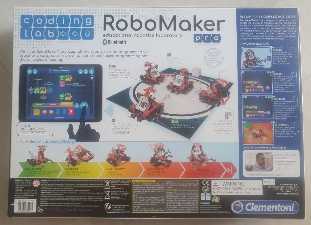 Clementoni Coding Lab RoboMaker Pro STEM