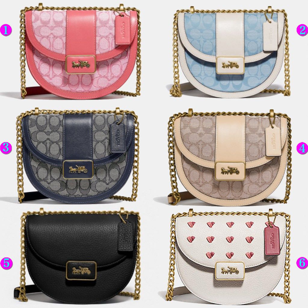 remi saddle bolsa in colorblock