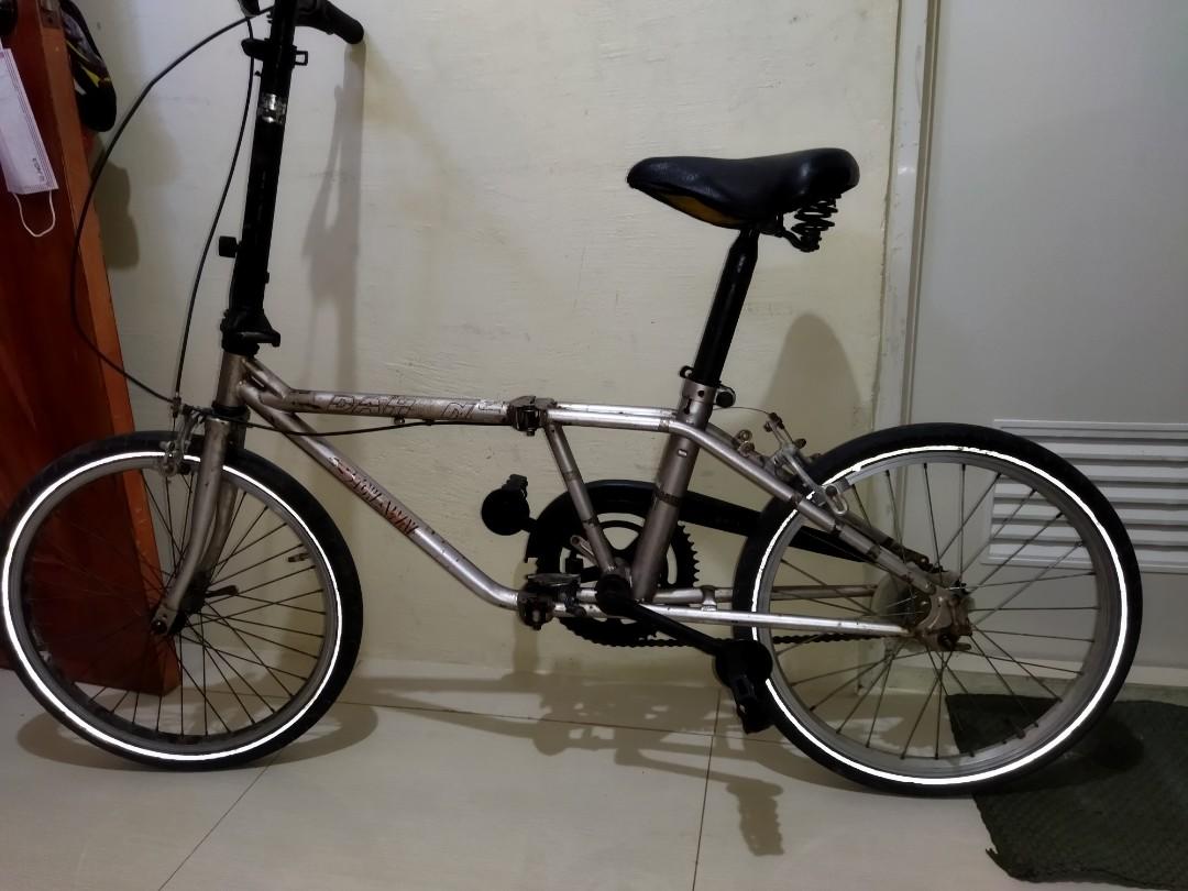 Dahon stowaway folding bike Sports Equipment Bicycles Parts