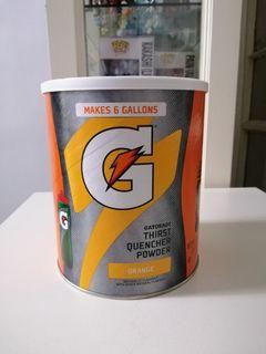 (Damaged Lid) Gatorade Orange Thirst Quencher Powder 6 Gallons