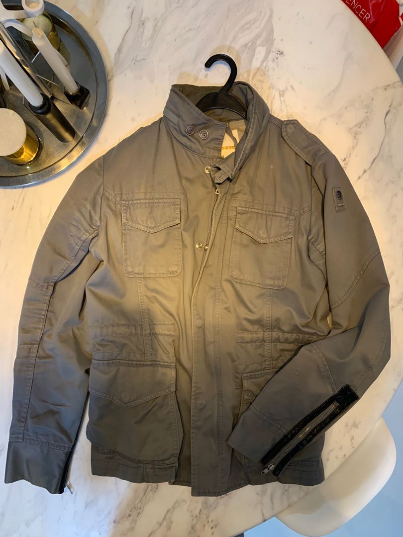 Diesel Field Jacket Size M, Men's Fashion, Coats, Jackets and Outerwear