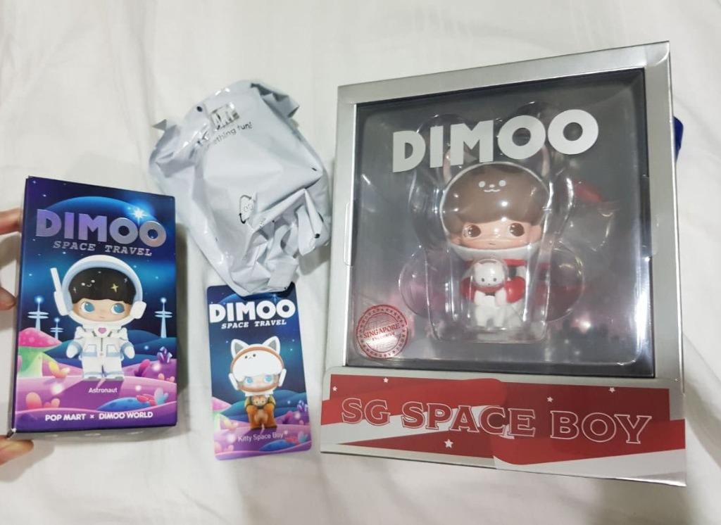 DIMOO SPACE TRAVEL KITTY BOY - SINGAPORE SG SPACE BOY with Kitty Tabby ...
