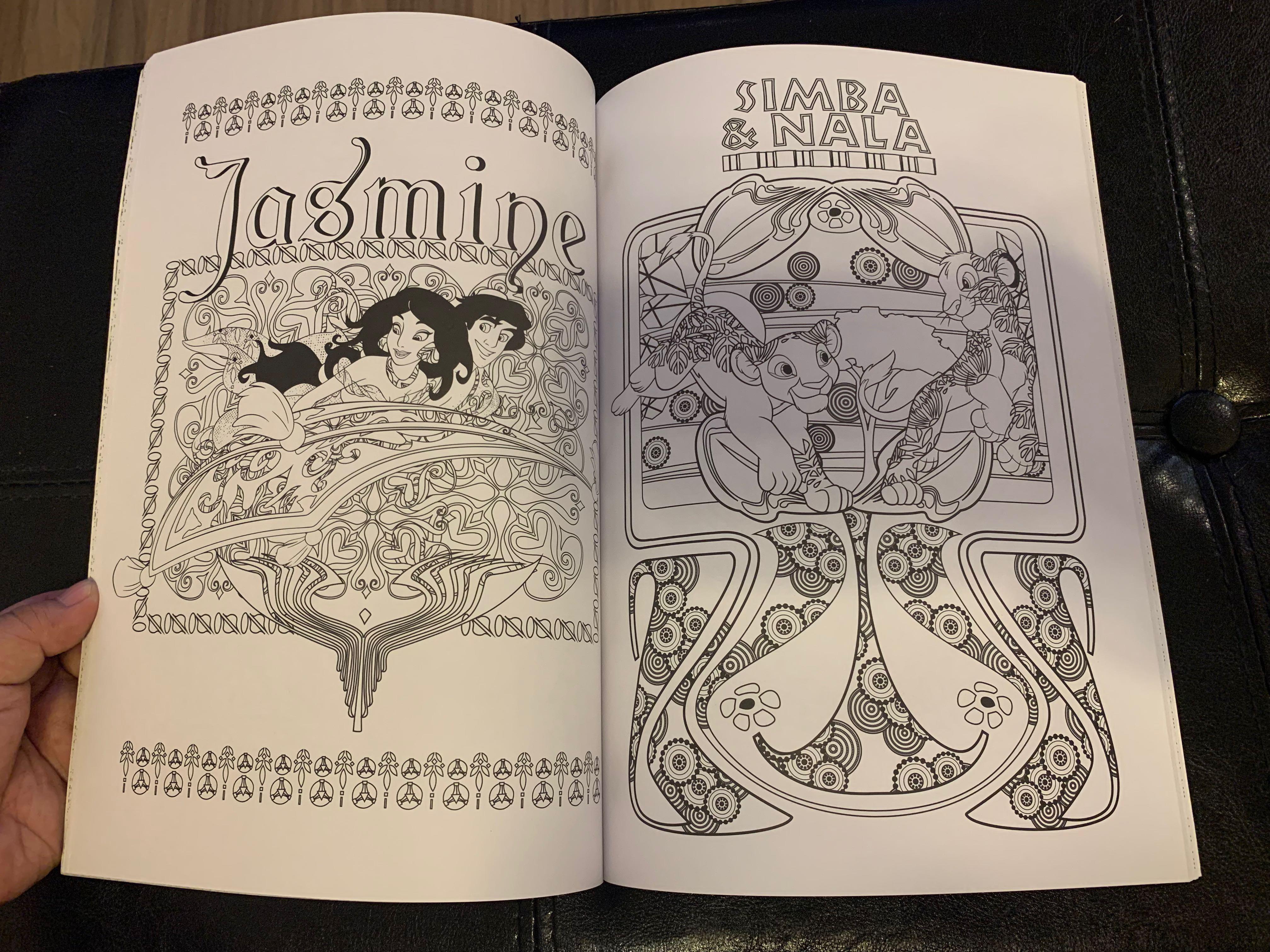 Disney Classics Coloring Book, Hobbies & Toys, Stationary ...