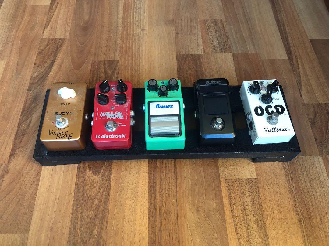DIY mini pedalboard, Hobbies & Toys, Music & Media, Music Accessories