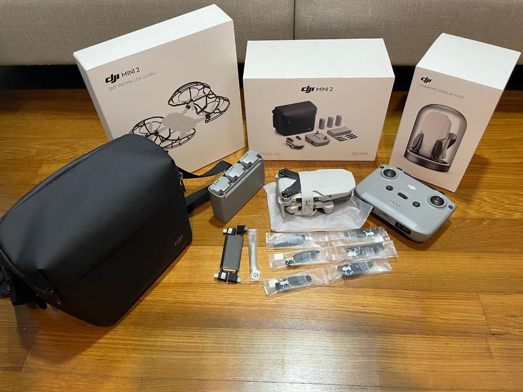 DJI Mini 2 Fly More COMBO Charging Display Base 360 Propeller