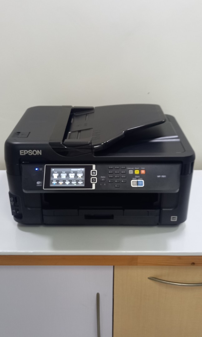 Epson A3 Printer WF 7611 ( can double side copy,scan and print) ( Come ...