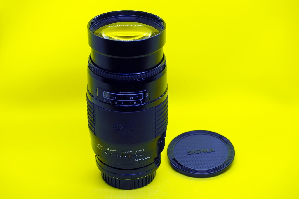 Excellent Sigma AF 75200mm F2.83.5 Amount lens, Photography, Lens