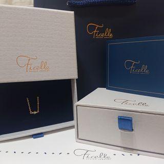 Ficelle 輕珠寶 小可愛寶石線戒 橄欖石 戒指 線戒