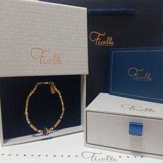 Ficelle 輕珠寶 致受傷的靈魂 藍金沙 手鏈 手環 絕版品