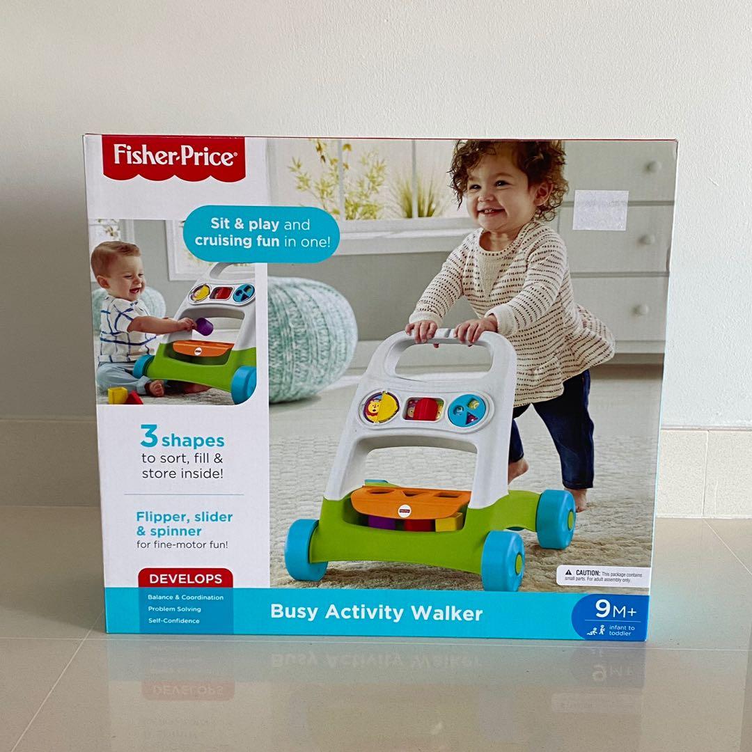 Fisher Price Busy Activity Walker, Babies & Kids, Infant Playtime on