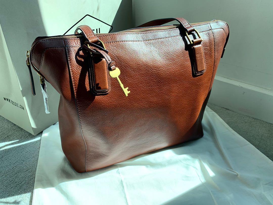 FOSSIL JACQUELINE TOTE, Women's Fashion 