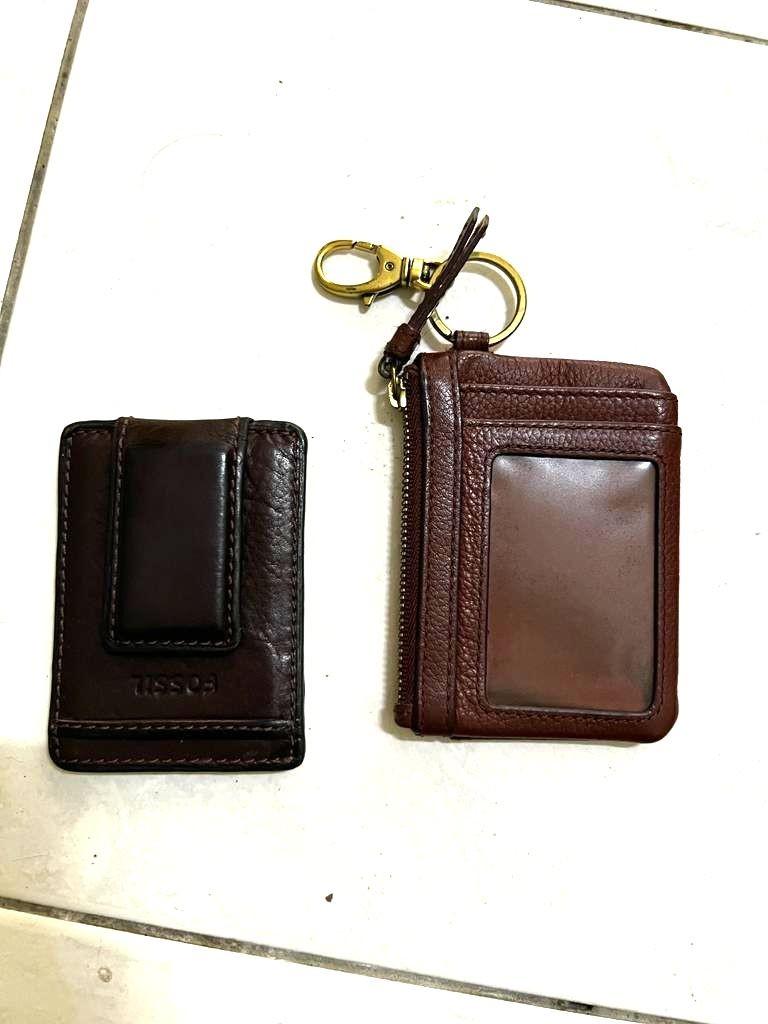 Fossil Money Clip \u0026 Coin Purse, Men's 