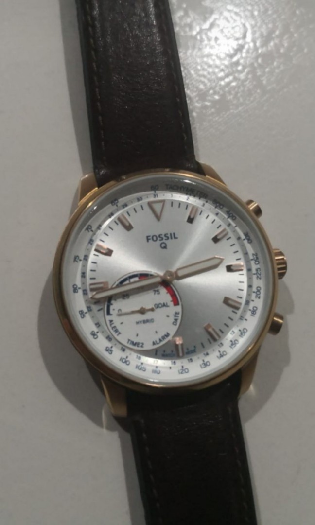 Fossil q hybrid alarm discount