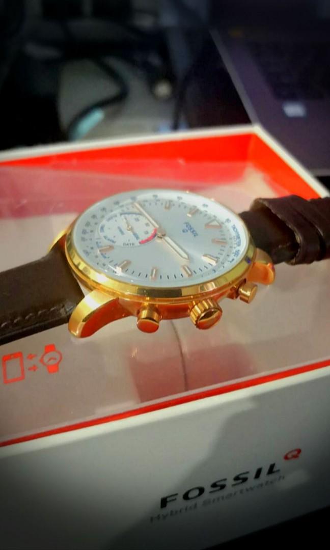 Mens hybrid smart clearance watch