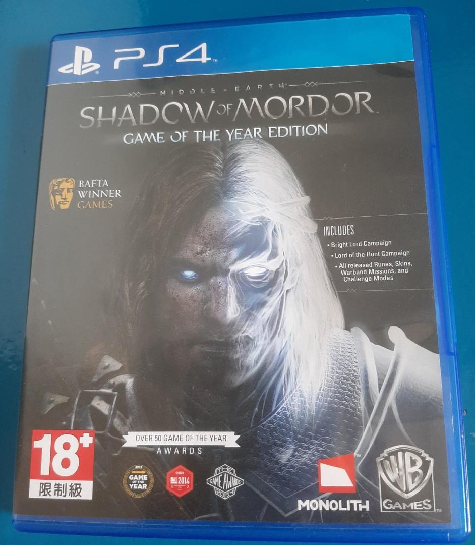FS: 2nd hand PS4 games (Category: PlayStation) located in Mandaluyong City. Submitted by dale13x (Listing ID 1136271252, Image 1). Description: Fs: Shadow of Mordor - sold NBA2k19 - 400 Infamous Second Son - 500 RFS: decluttering.